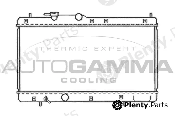 Autogamma 103788 — Radiator, engine cooling