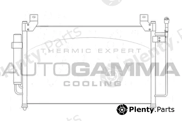 Autogamma 105197 — Condenser, air conditioning