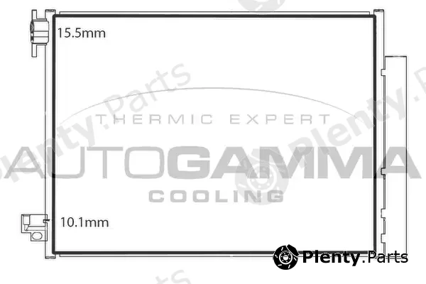 Autogamma 107907 — Condenser, air conditioning