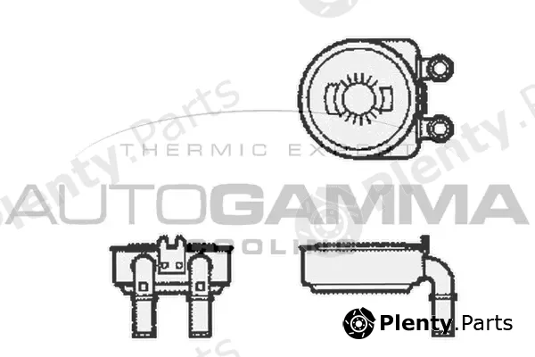 Autogamma 104784 — Oil Cooler, engine oil