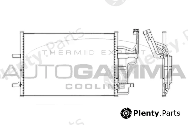Autogamma 103621 — Condenser, air conditioning
