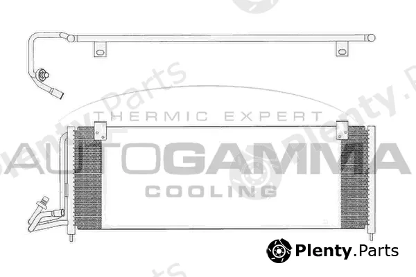 Autogamma 104990 — Condenser, air conditioning