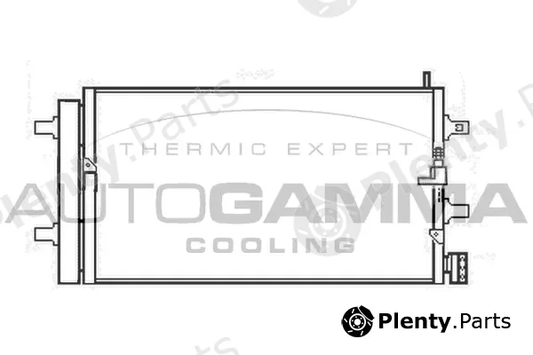 Autogamma 107286 — Condenser, air conditioning