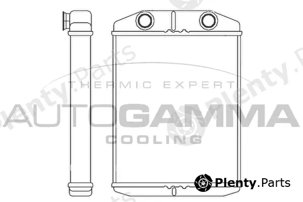 Autogamma 107147 — Heat Exchanger, interior heating