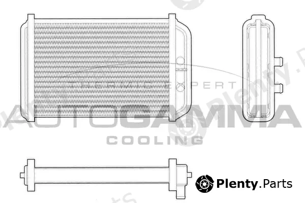 Autogamma 103111 — Heat Exchanger, interior heating