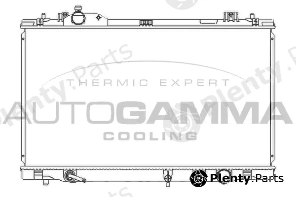 Autogamma 107961 — Radiator, engine cooling