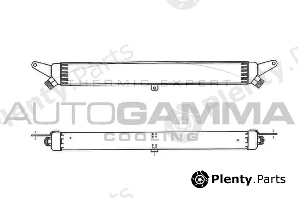 Autogamma 101895 — Oil Cooler, engine oil