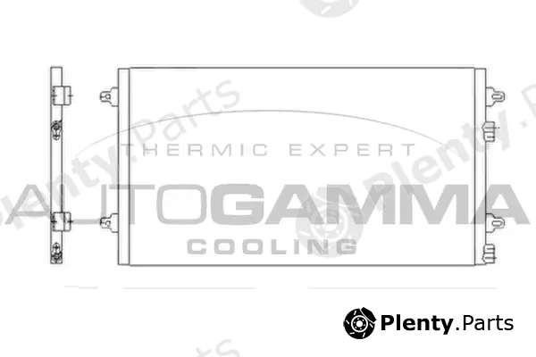 Autogamma 103303 — Condenser, air conditioning