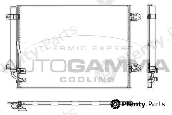 Autogamma 107031 — Condenser, air conditioning