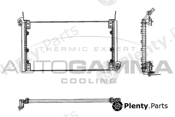 Autogamma 101588 — Condenser, air conditioning