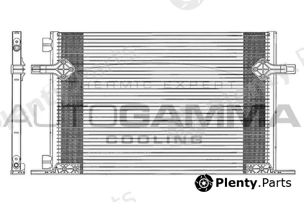Autogamma 102843 — Condenser, air conditioning