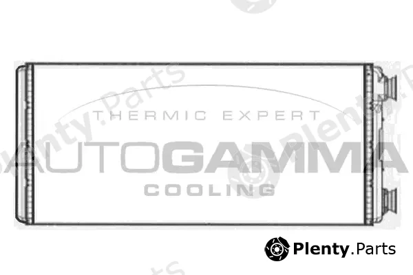 Autogamma 107768 — Heat Exchanger, interior heating