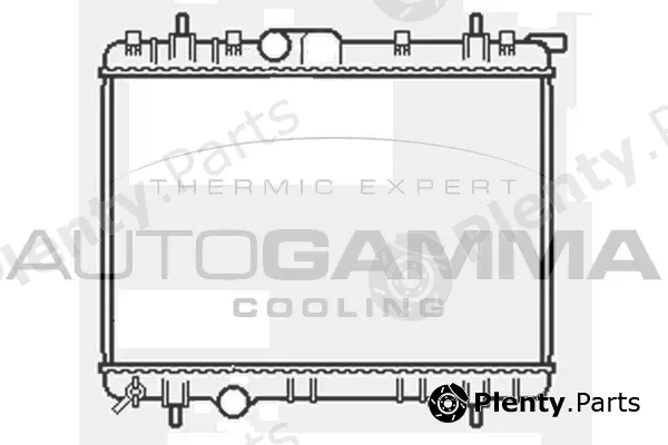 Autogamma 103378 — Radiator, engine cooling