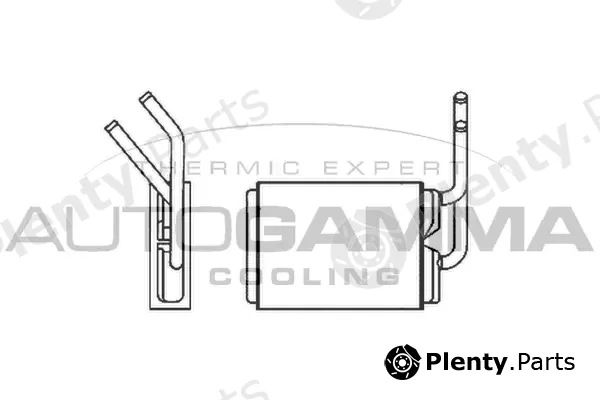 Autogamma 101978 — Heat Exchanger, interior heating