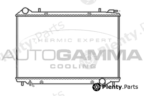 Autogamma 103512 — Radiator, engine cooling