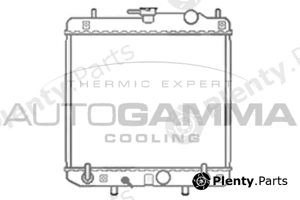 Autogamma 103791 — Radiator, engine cooling