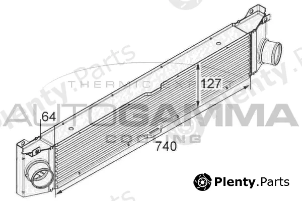 Autogamma 105141 — Charge Air Cooler