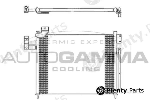 Autogamma 103692 — Condenser, air conditioning