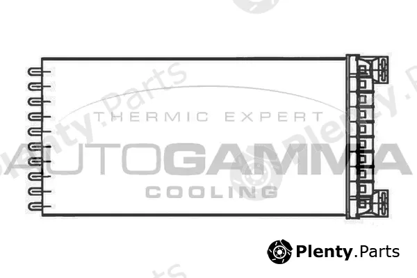 Autogamma 105271 — Heat Exchanger, interior heating