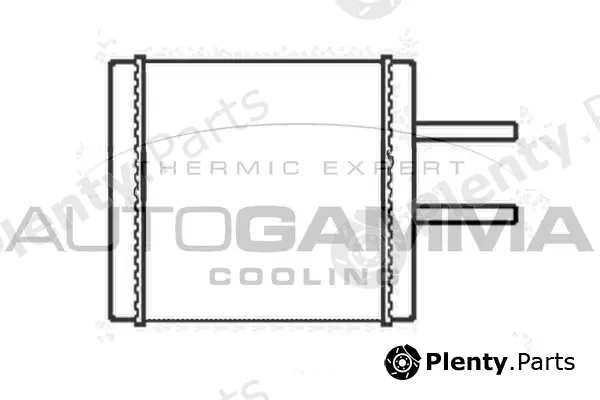 Autogamma 107266 — Heat Exchanger, interior heating