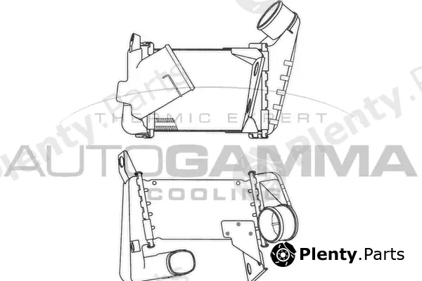 Autogamma 101960 — Charge Air Cooler