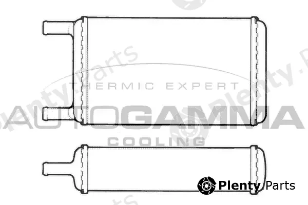 Autogamma 101612 — Heat Exchanger, interior heating
