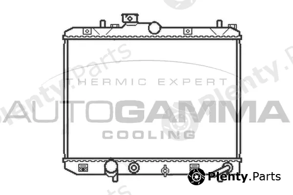 Autogamma 105607 — Radiator, engine cooling