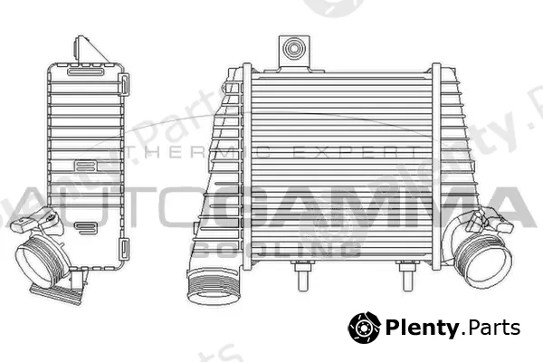 Autogamma 105742 — Charge Air Cooler