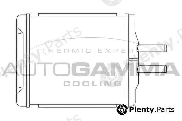 Autogamma 104937 — Heat Exchanger, interior heating