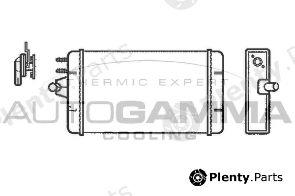Autogamma 101671 — Heat Exchanger, interior heating