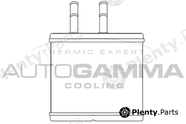 Autogamma 105269 — Heat Exchanger, interior heating