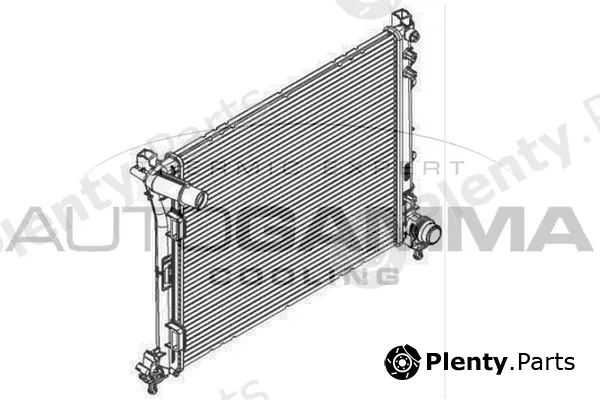 Autogamma 107087 — Radiator, engine cooling