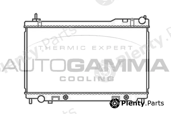 Autogamma 105760 — Radiator, engine cooling