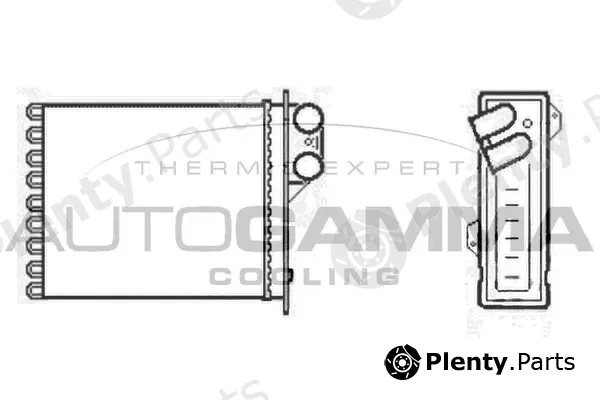 Autogamma 104874 — Heat Exchanger, interior heating