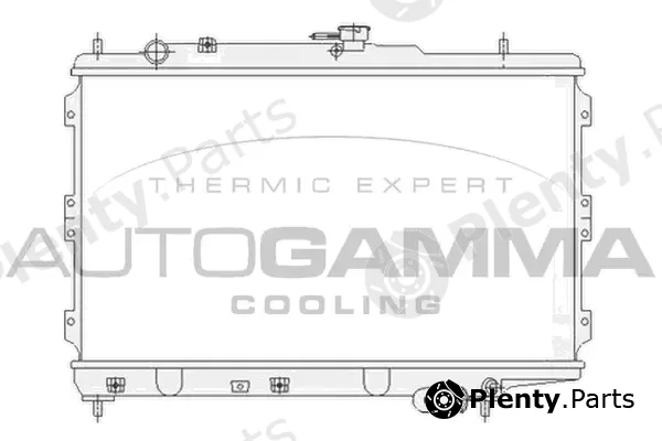 Autogamma 104658 — Radiator, engine cooling