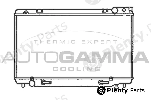 Autogamma 102376 — Radiator, engine cooling