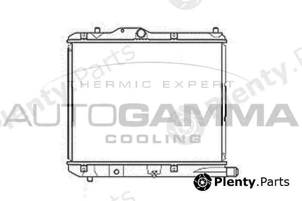 Autogamma 105761 — Radiator, engine cooling