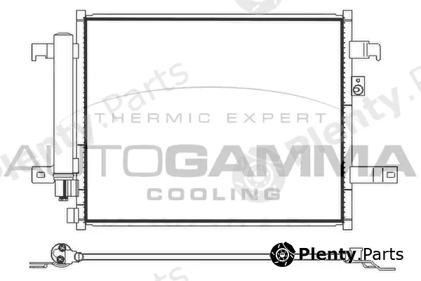 Autogamma 107840 — Condenser, air conditioning