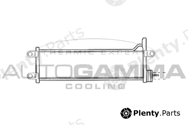 Autogamma 101879 — Oil Cooler, engine oil