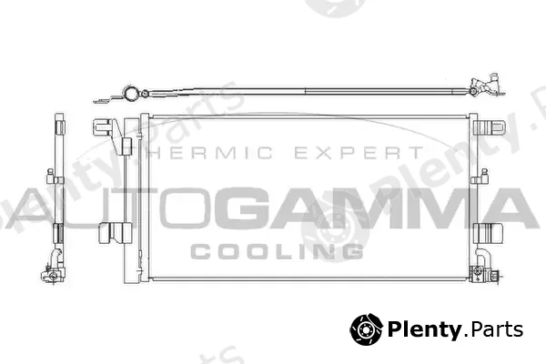 Autogamma 107993 — Condenser, air conditioning