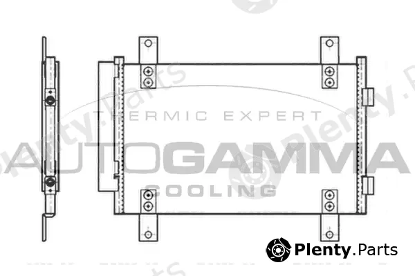 Autogamma 104482 — Condenser, air conditioning