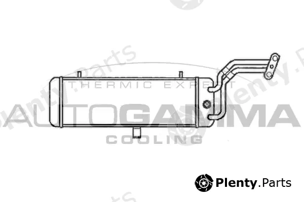 Autogamma 101880 — Oil Cooler, engine oil