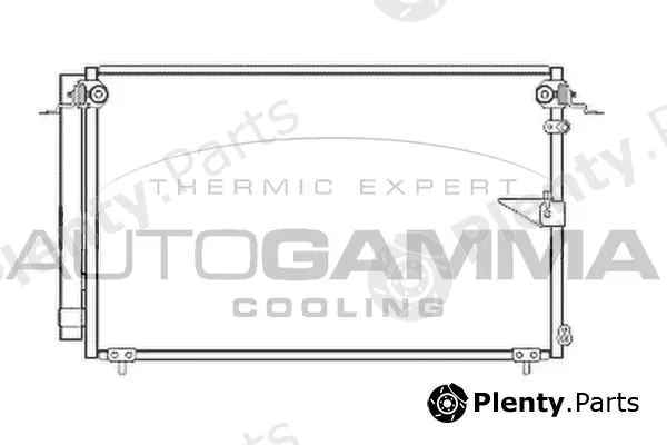 Autogamma 104015 — Condenser, air conditioning