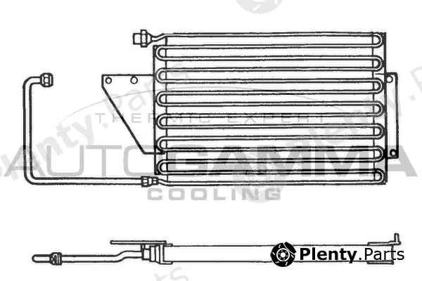 Autogamma 101592 — Condenser, air conditioning