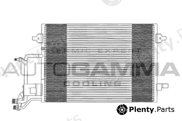 Autogamma 101833 — Condenser, air conditioning