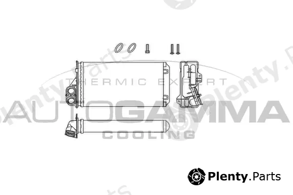 Autogamma 110016 — Heat Exchanger, interior heating