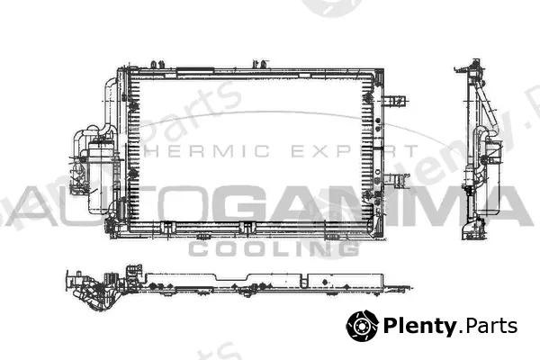 Autogamma 102737 — Condenser, air conditioning