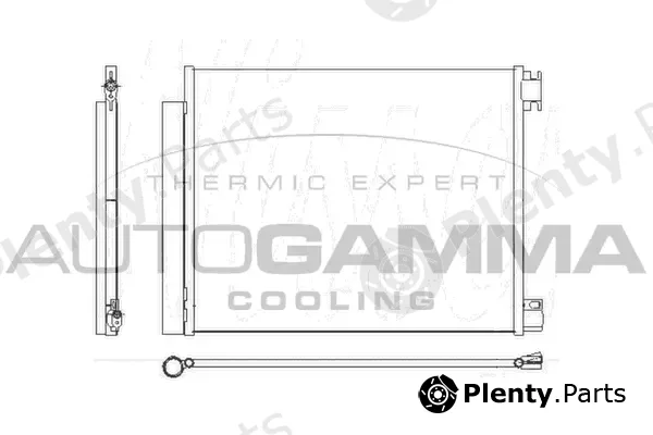 Autogamma 110007 — Condenser, air conditioning