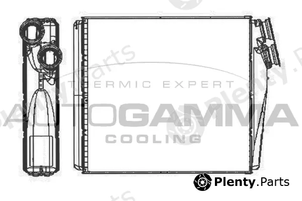 Autogamma 107277 — Heat Exchanger, interior heating