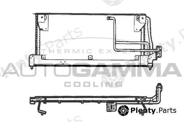 Autogamma 101709 — Condenser, air conditioning